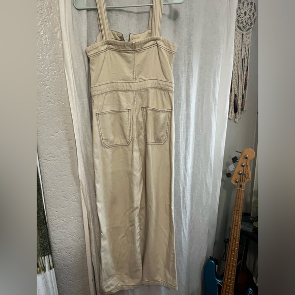 Reformation Ren Twill denim Jumpsuit, size: 2; hemmed for 5’2” - Picture 7 of 9